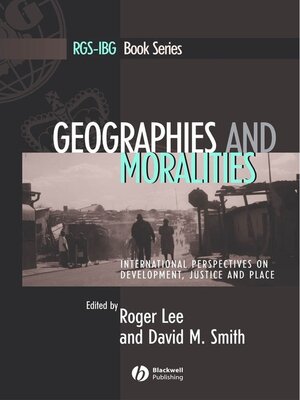 cover image of Geographies and Moralities